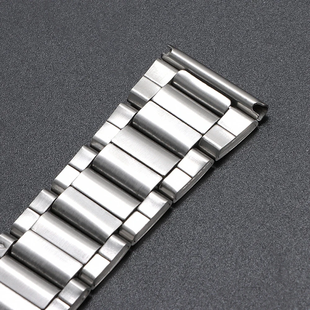 Stainless Steel Strap 12mm 14mm 16mm 18mm 20mm 22mm 24mm Wrist Bracelet Woman Men Replacement Wristband Metal Watch Band