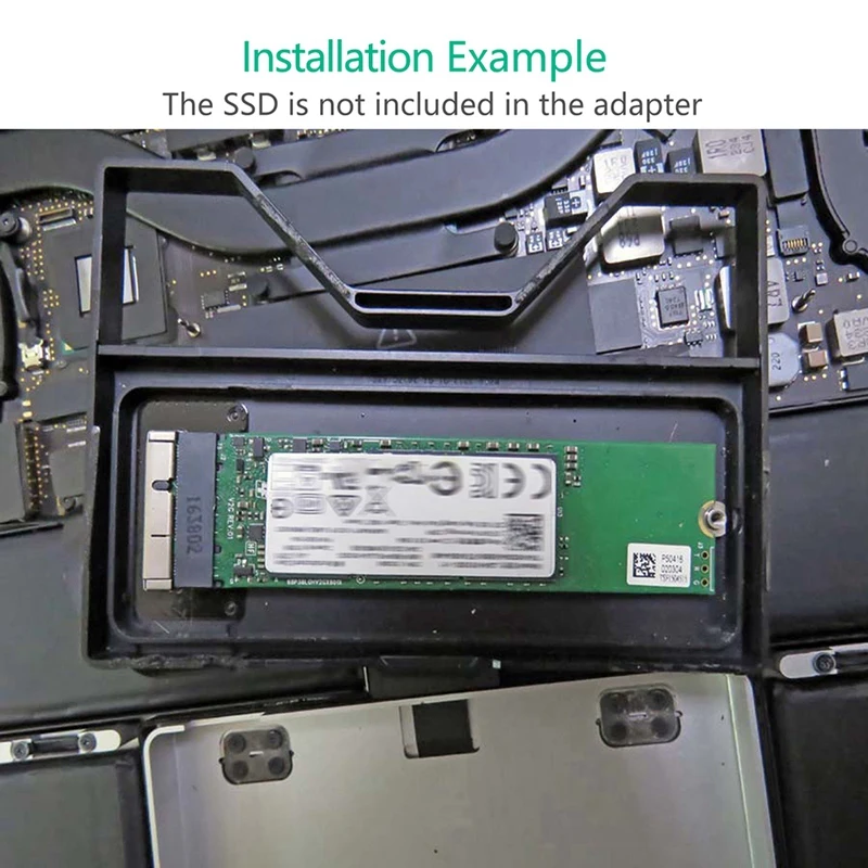 Air Pro Retina Mid 13 14 15 16 17 용 SSD 변환 어댑터, A1465 A1466 A1398 용 SSD 업그레이드 키트, M.2 NVME