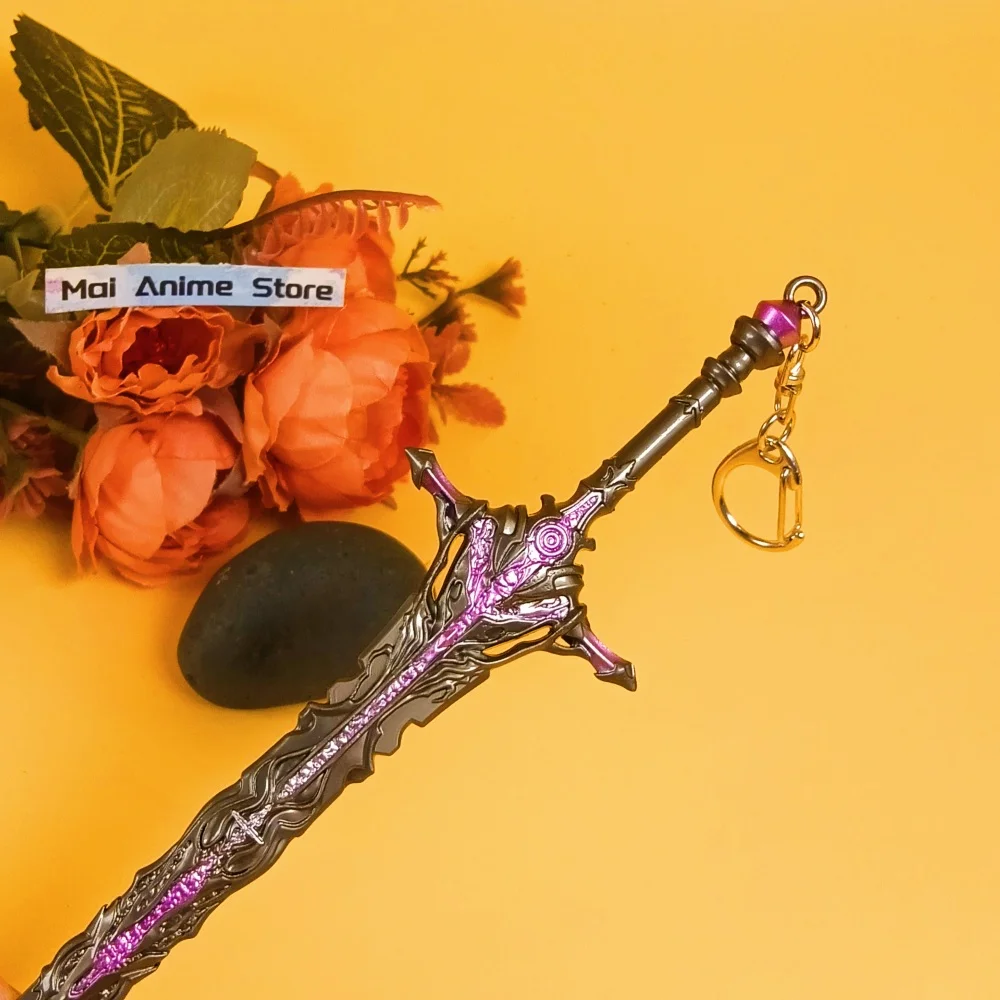 8.6-calowy Metalowy Miecz Katana Final Fantasy Durandal Oryginalny Samurajski Szabla Anime Nóż Realistyczny Rozmiar Japońska Katana Zabawka Prezent