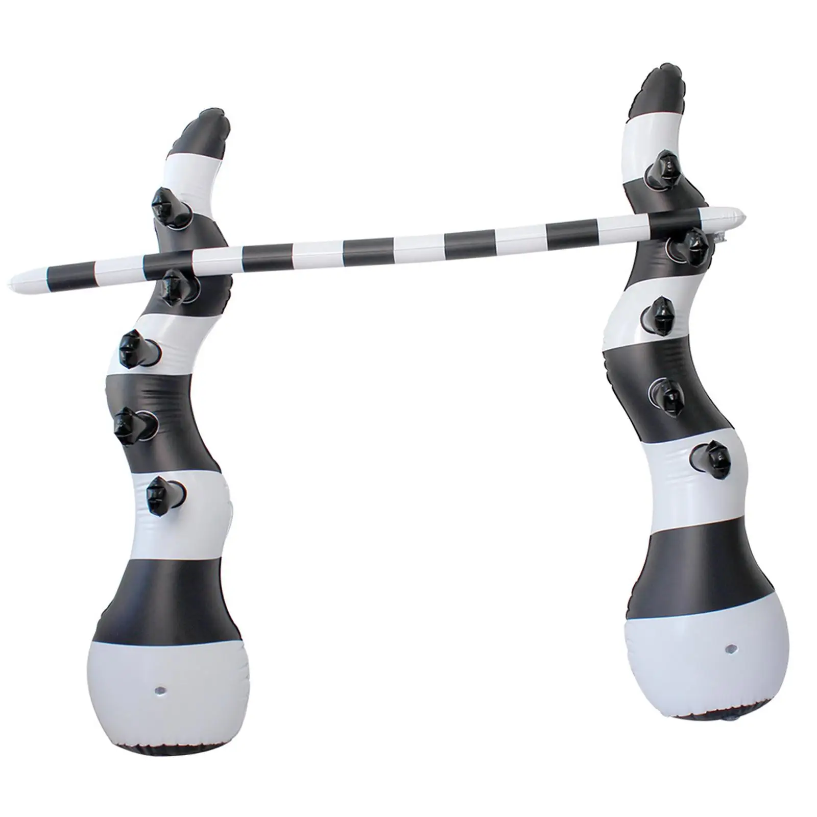 Inflatable Limbo Game Festival Bithday Carnival Indoor Outdoor Backyard Vacations Beach Sports Toy High Jump Pole Party Game