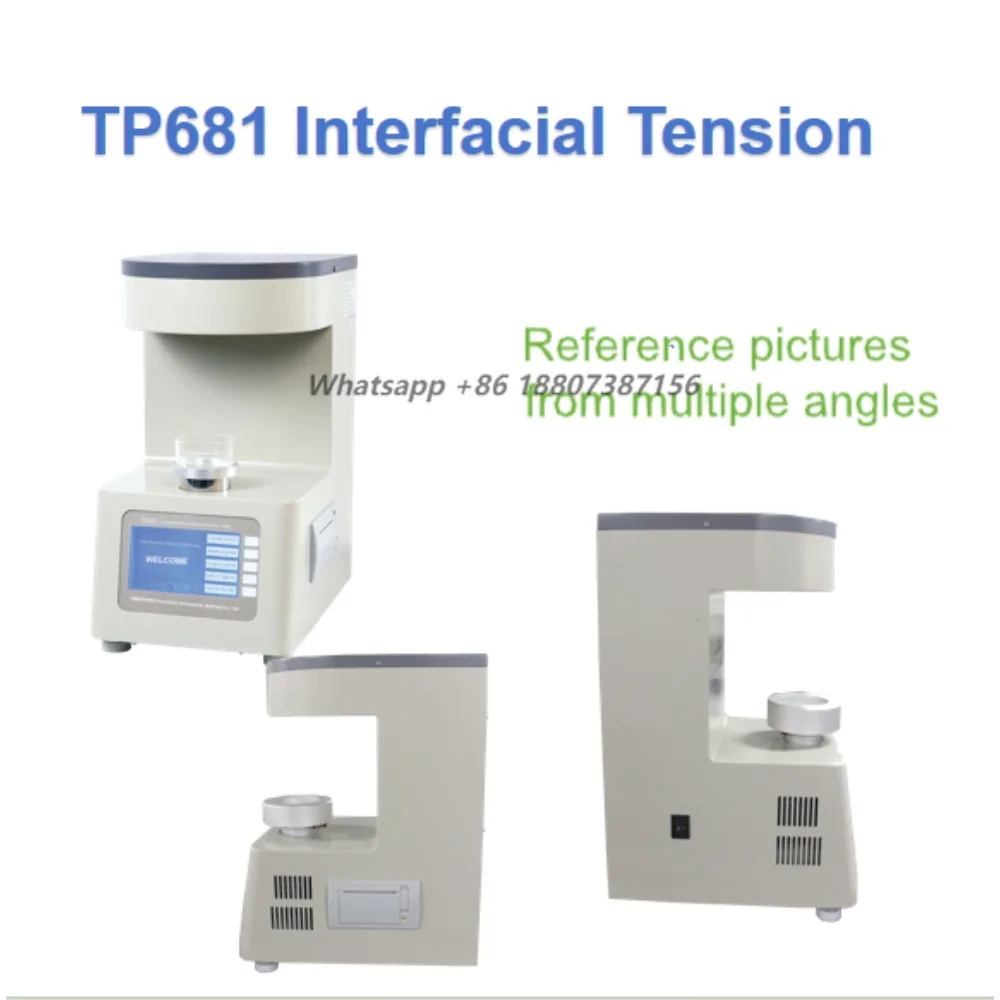 TP681 Interfacial Tension Meter Automatic Temperature Compensation High Accuracy Chemical Multi-Liquid Property
