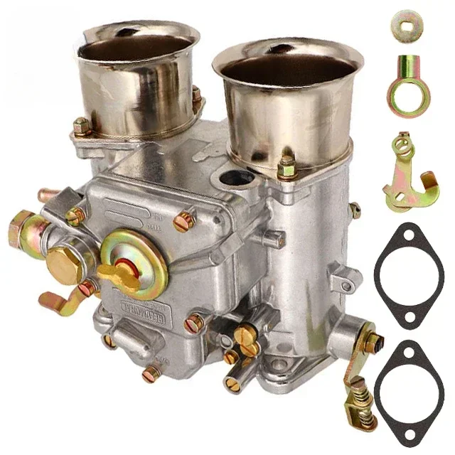 55DCOE Carburetor For Weber 55 DCOE 55mm Twin Choke 4 Cyl 6 Cyl VW V8 Engines Carb 19650.002