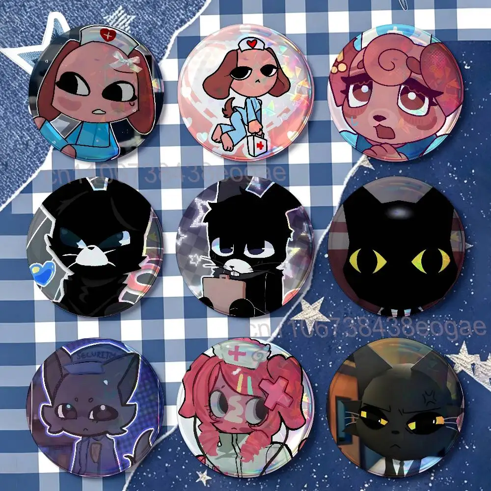 A-Animal Hospital Badges 25 32 44 58 75 mm Round Customizable Wholesale Fan goods Self-made fan freebies