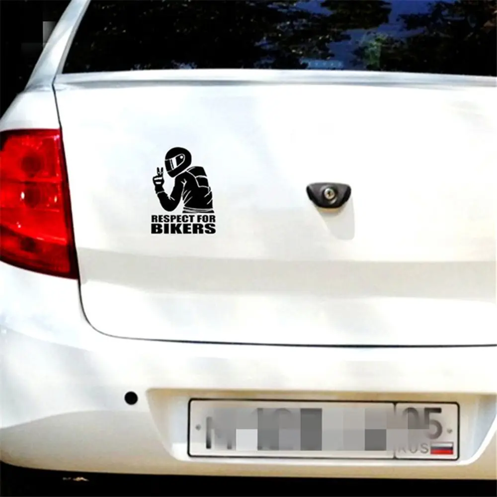 New Auto Decal Automobile Decoration Bicycle Protection 3D Respect Car Sticker Reflective  Auto Decal