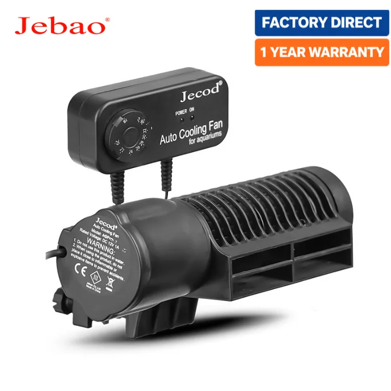 Jebao ACF Series Aquarium Cooling Fan Silent Three-Stage Switch Automatic Thermostate Control Marine Aquarium Cooler