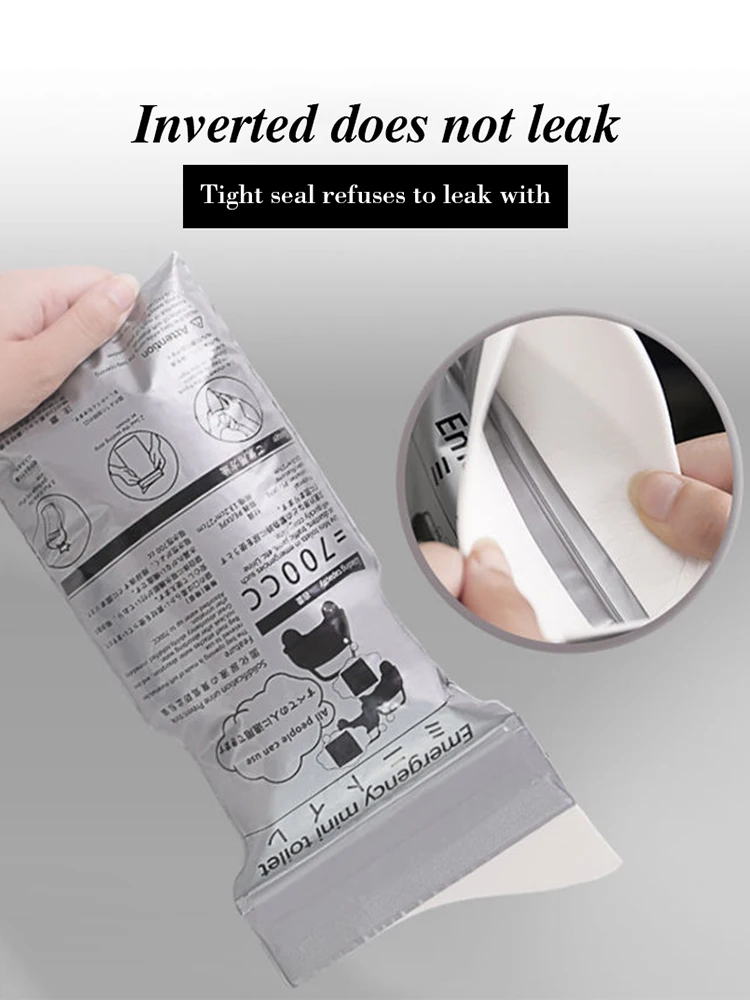 Outdoor Emergency Urinate Bags 700ml Disposable Travel Mini Mobile Toilet Portable Urine Bag Vomiting Bag for Female Baby Male