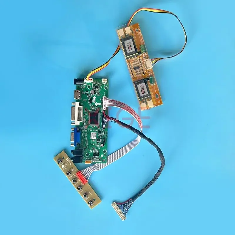 

LCD Driver Controller Board Fit M201P1-L01/L02/L03/L05 HDMI-Compatible 30Pin LVDS Kit DIY 1400*1050 Monitor Screen VGA DVI 4CCFL