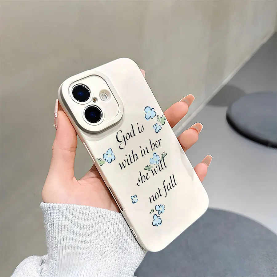 Capa de telefone macia TPU fosco Angel Eye, compatível com proteção Plus360 graus para iPhone 17 a 11 Pro Max