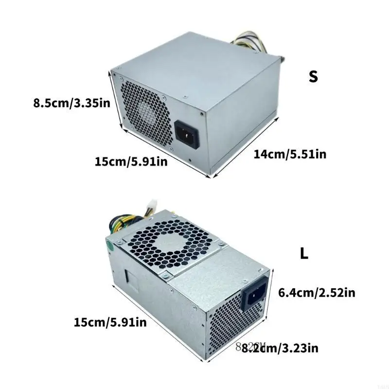 

Y88B 10pin Power Supply 526T 530T Space Saving for Small PC Computer Builds with Superior Heat Management