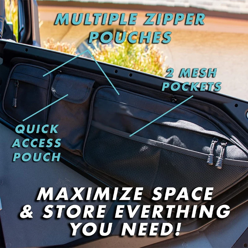 RZR PRO XP TURBO R PRO R 2022-2023 Front Door Bags