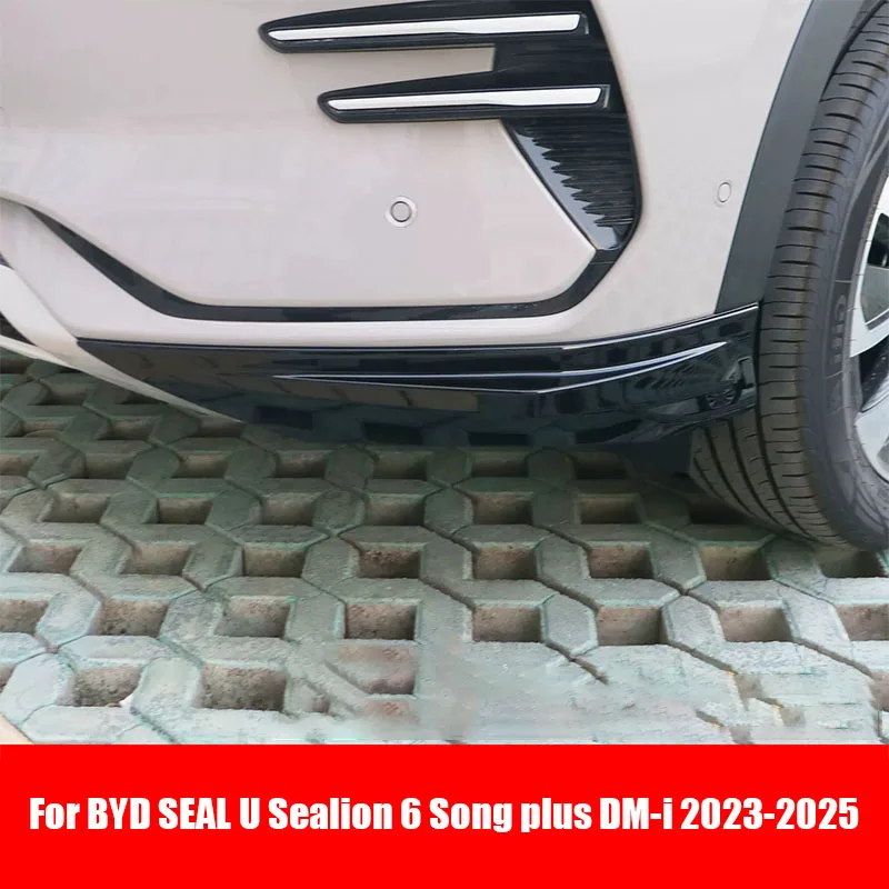 

For BYD SEAL U Sealion 6 Song plus DM-i 2023 2024 2025 Car front bumper protection angle exterior modification parts