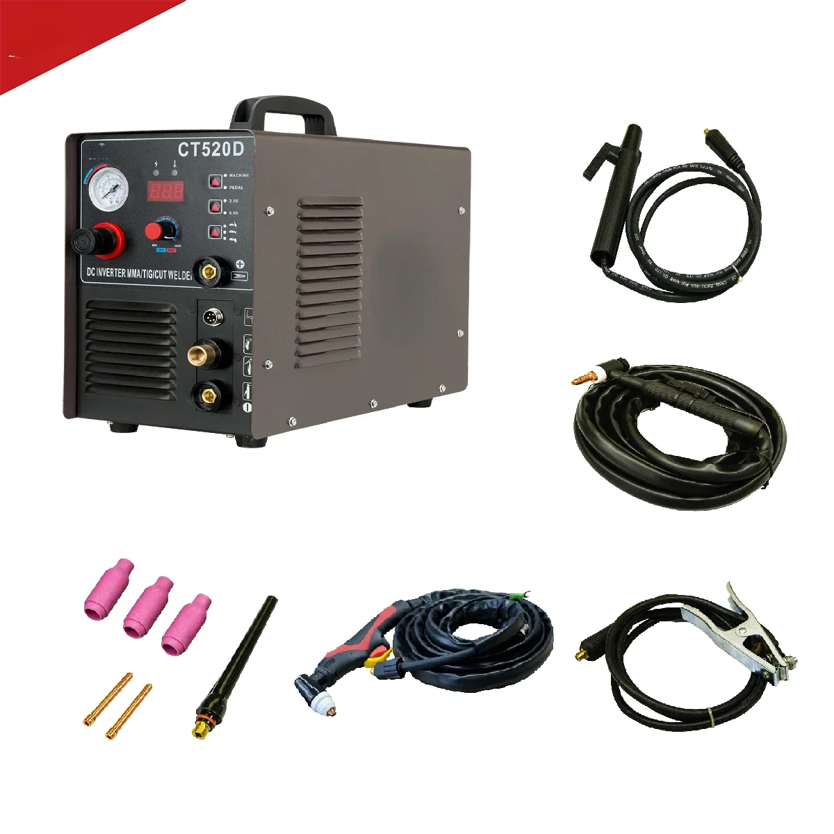 CT520D 110/220V Multifunctional portable metal cutting machine plasma cutter with welding torch