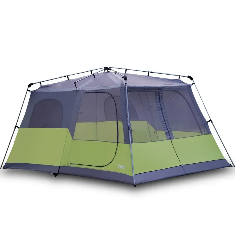 Outdoor Camping Automatic Tent 4-8 People Double-layer Rainproof Beach One Bedroom One Living Room Ultra-large Tent new