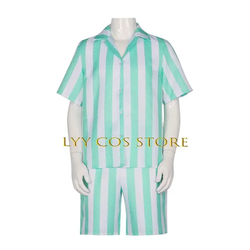 SN88 Carson Ken Cosplay Costumes Anime Men Shirt Pants Outfit Ken Sand Shorts Halloween Party Cosplay Costume