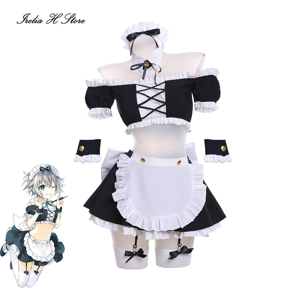 

Irelia H Store Anime Date A Live Cosplay Honjou Niai Cosplay Costume Honjou Niai Maid Dress Halloween Costumes