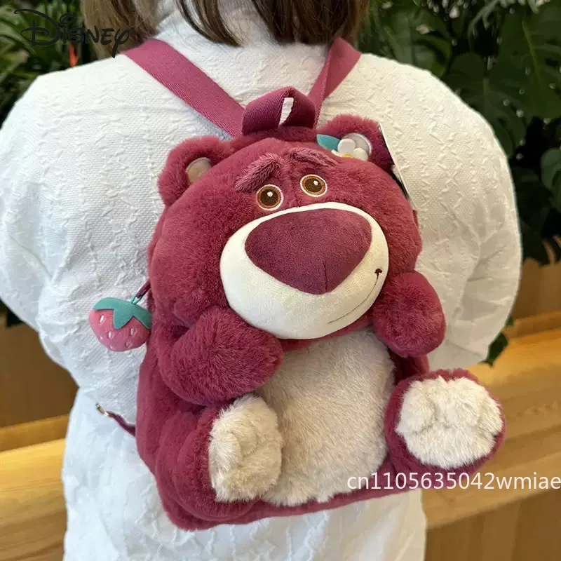 Disney 2025 New Women's Backpack High Quality Casual Lightweight Travel Backpack Fashionable Simple Versatile Girl Doll Backpack