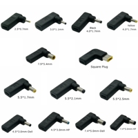 Laptop Power PD Adapter Connector Dc Plug USB Type C Female to Universal Male Converter for Hp Dell Asus Acer Lenovo Notebook