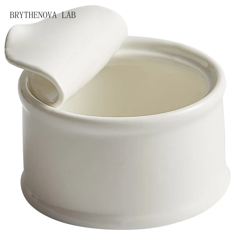 Creative can, ceramic tableware, dessert bowl, hotel restaurant Features Small Stew Cup, Saucer Plate, Baking Pudding Bowl