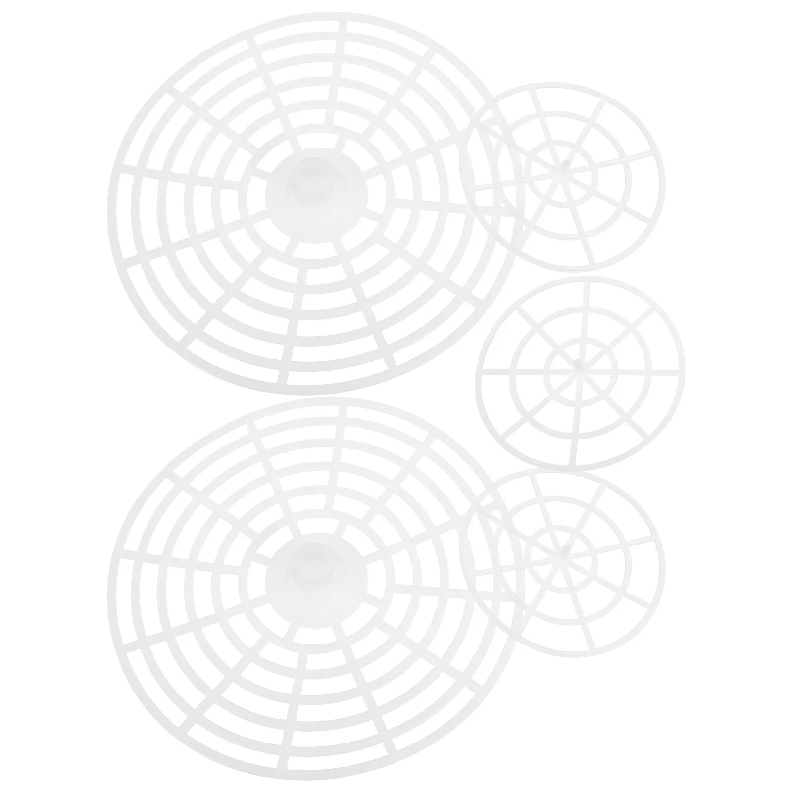 

5pcs Pickle Jar Press Plate: 3In 6In Vegetable Fermentation Weights For Pickling At Home Fermenting Supplies Kitchen Storage