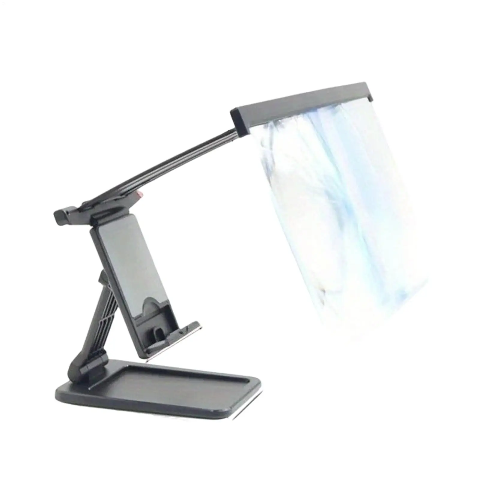 

Усилитель экрана мобильного телефона HD Регулируемый усилитель Увеличительный экран мобильного телефона со складной подставкой для видео ТВ-игр