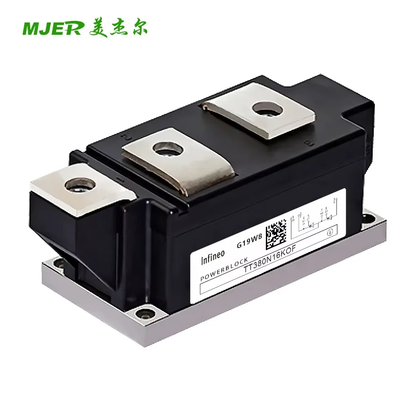 Original New SCR Thyristor Module 380A 1600V for Rectifier Power Supply TT380N16KOF