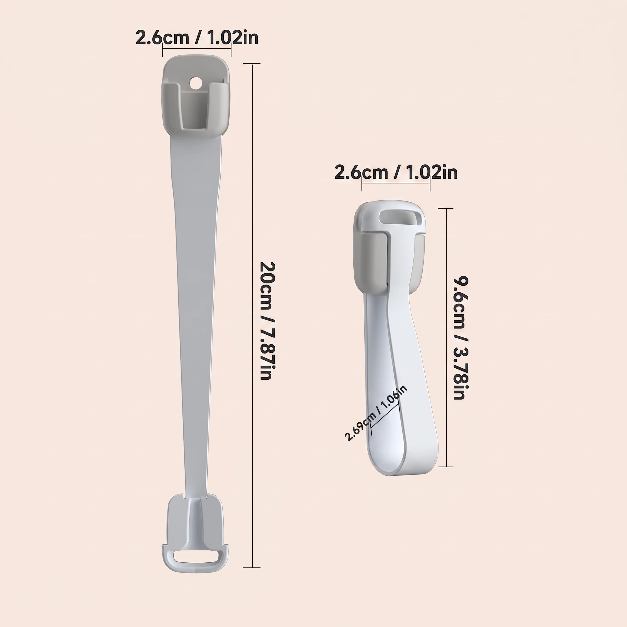 Adhesive Cord Organizer for Appliances, Flexible Silicone Cable Management Strap, No-Drill Wire Fixer for Kitchen Mixers