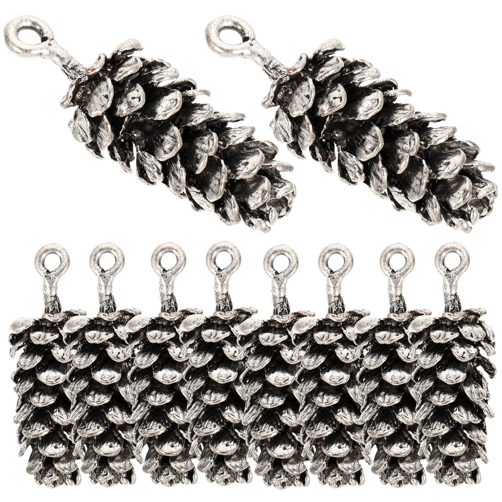 

10pcs Jewelry Accessories Dainty Charms Necklace Pendants Making Gold Earrings Christmas Decorations DIY Supplies Pendant Trays