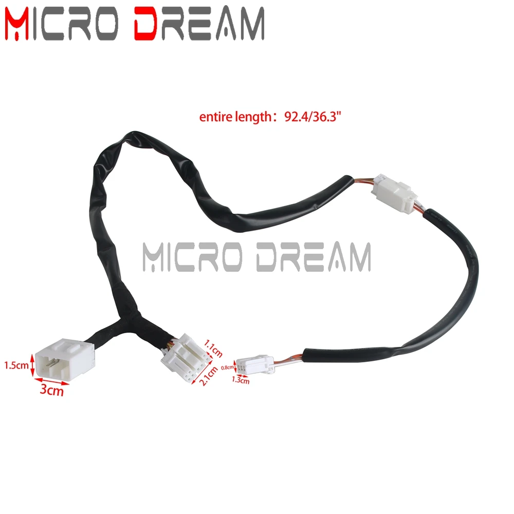 1 Set Motor Quick Disconnect Tour Pack Wiring Harness/Durable For Harley CVO Electra Glide Road Glide Street Glide 1998-2013