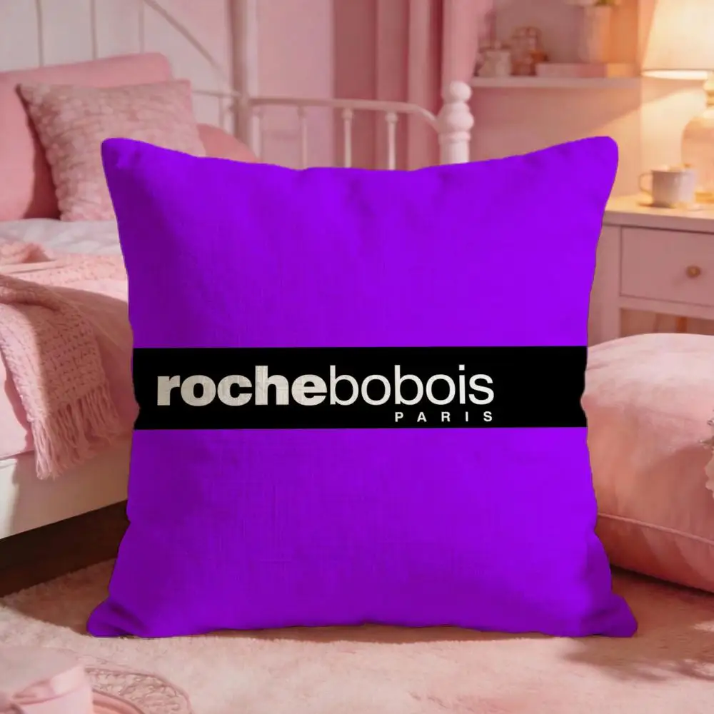 Fashion R-Roche B-Bobois Cushion Cover Premium Comfort Reversible Pillow Cove -Two in One Design for Any Room & Car Interior