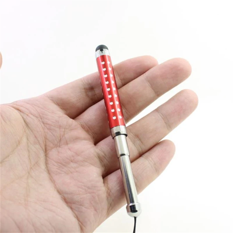 1 Pcs แบบพกพา Stylus Touch Screen Pen สำหรับโทรศัพท์มือถือสมาร์ทแท็บเล็ต Android Samsung โลหะ3-Section styluses