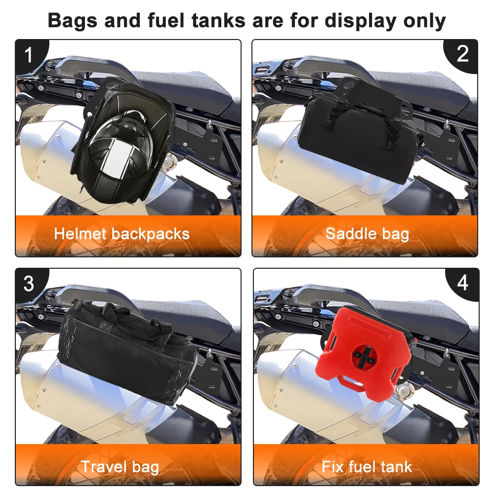 For KTM 790/890 Adventure /R/Rally 2019 2020 2021 2022 2023 2024 Motorcycle Saddlebag Support Pannier Bracket Side Luggage Rack