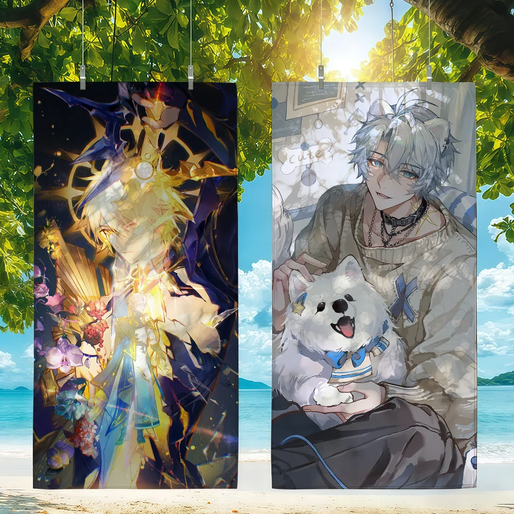 Game Honkai Star Rail Phainon Towel For Swim Yoga Gym Quick Drying Soft and skin-friendly Beach Towels All-Season