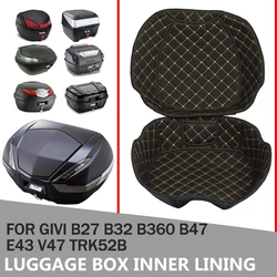 Funda de maletero de motocicleta, forro de bolsa trasera interior, caja de equipaje, accesorios para GIVI V47, B27, B32, B360, B47, E43, TRK 52B, TRK52B