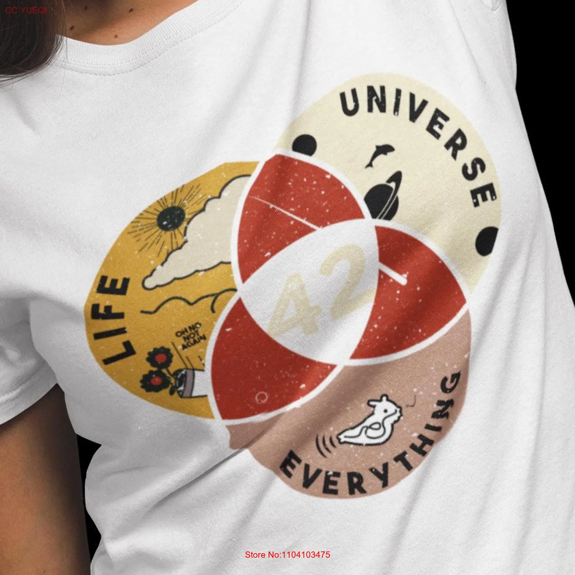 42 Life Universe Everything shirt The Answer to tee long or short sleeves