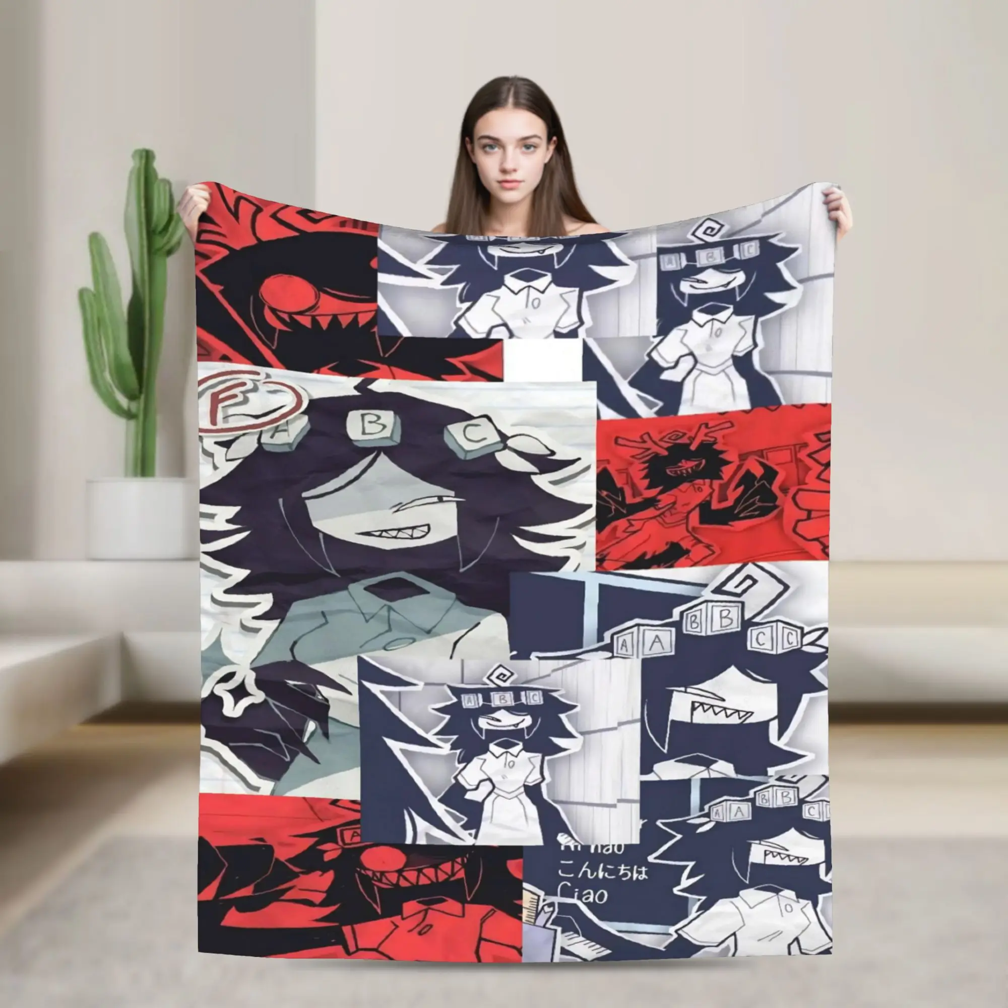 FPE Fundamental Paper Education Blanket Super Soft Flannel Cute Gift  Throw Blankets Bedspreads