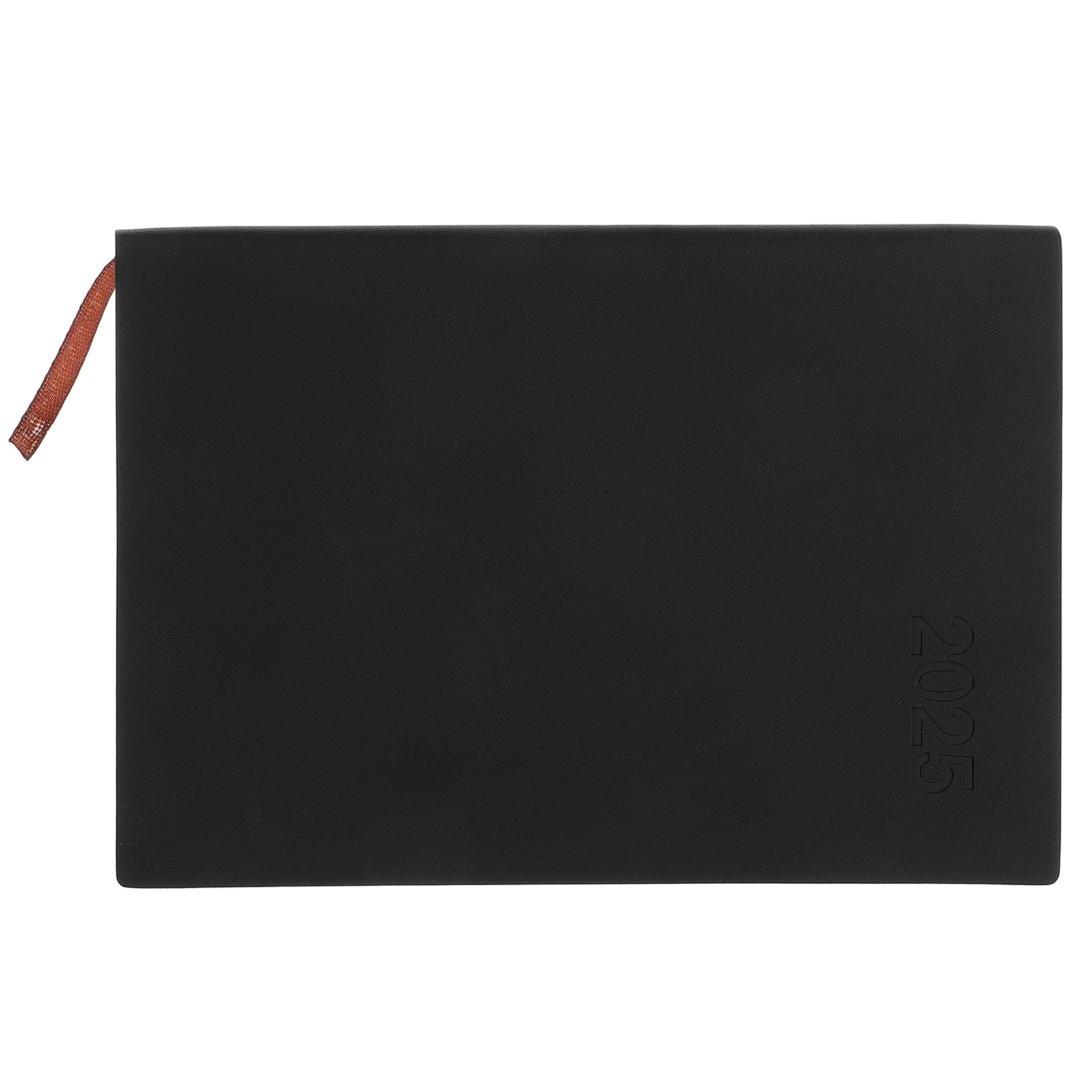 

2025 English Agenda A5 Daily Planner Denim Blue Notebook Journal Writing Book Goal Organizer Student Notepad