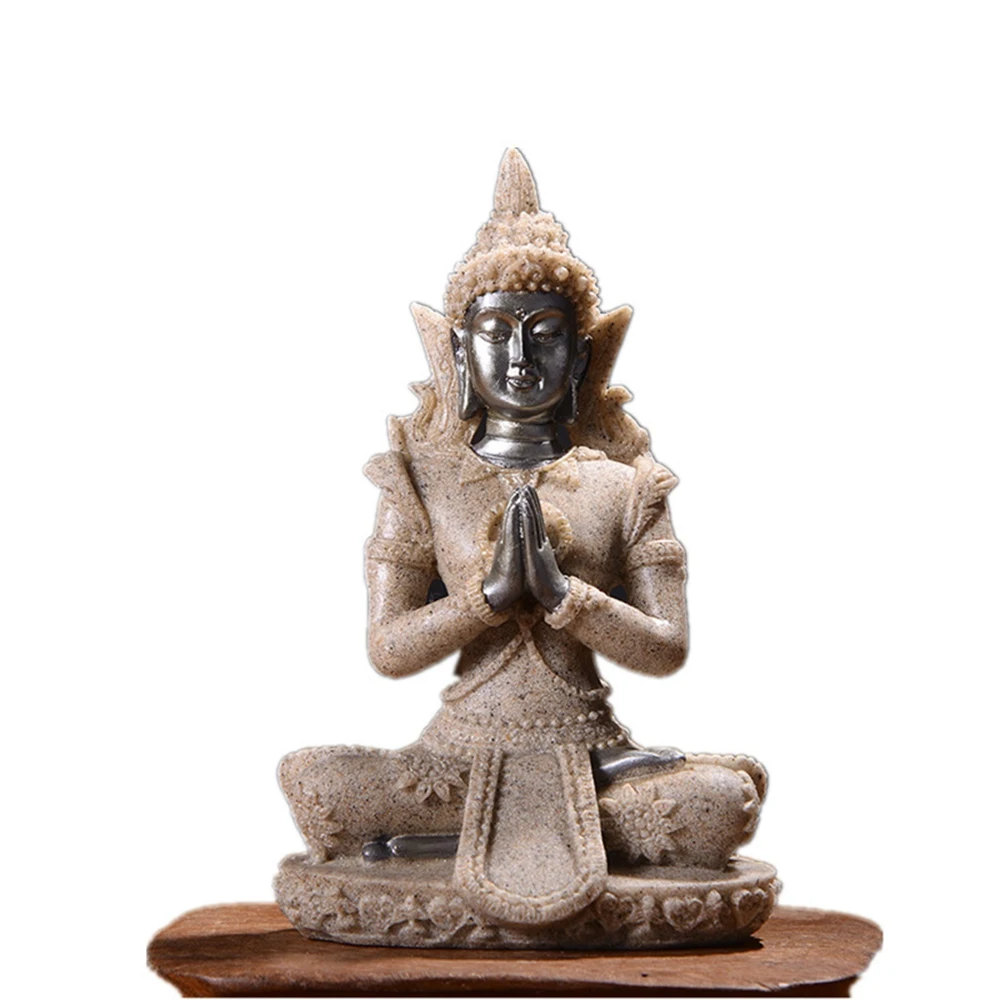 

Creative Southeast Asian Buddha Statue Decoration Abstract Statues Sculptures Figurine Nordic Room Home Decor Decoration Desk