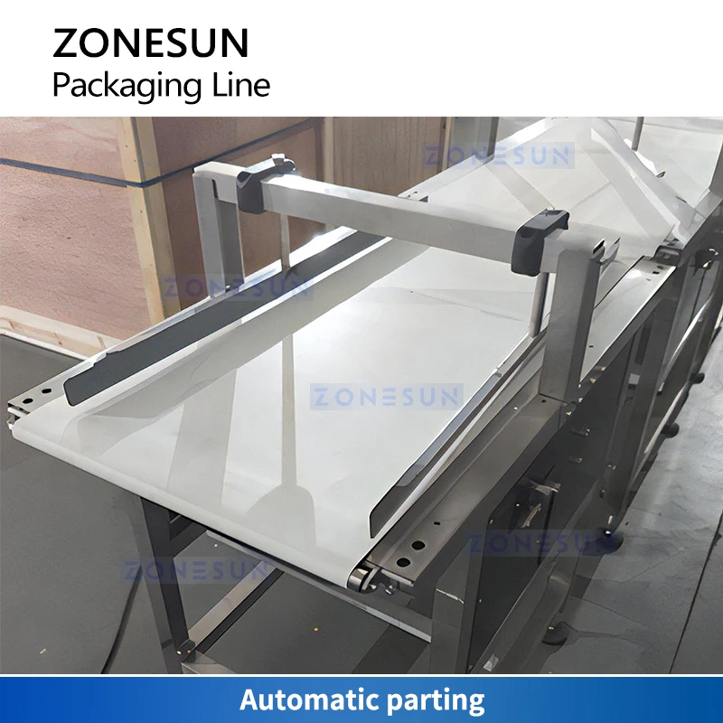 Zonesun ZS-WMC250L Bread Packing Machine Horizontal Flow Wrapper Flow Wrapping Machine Automated Packaging Line