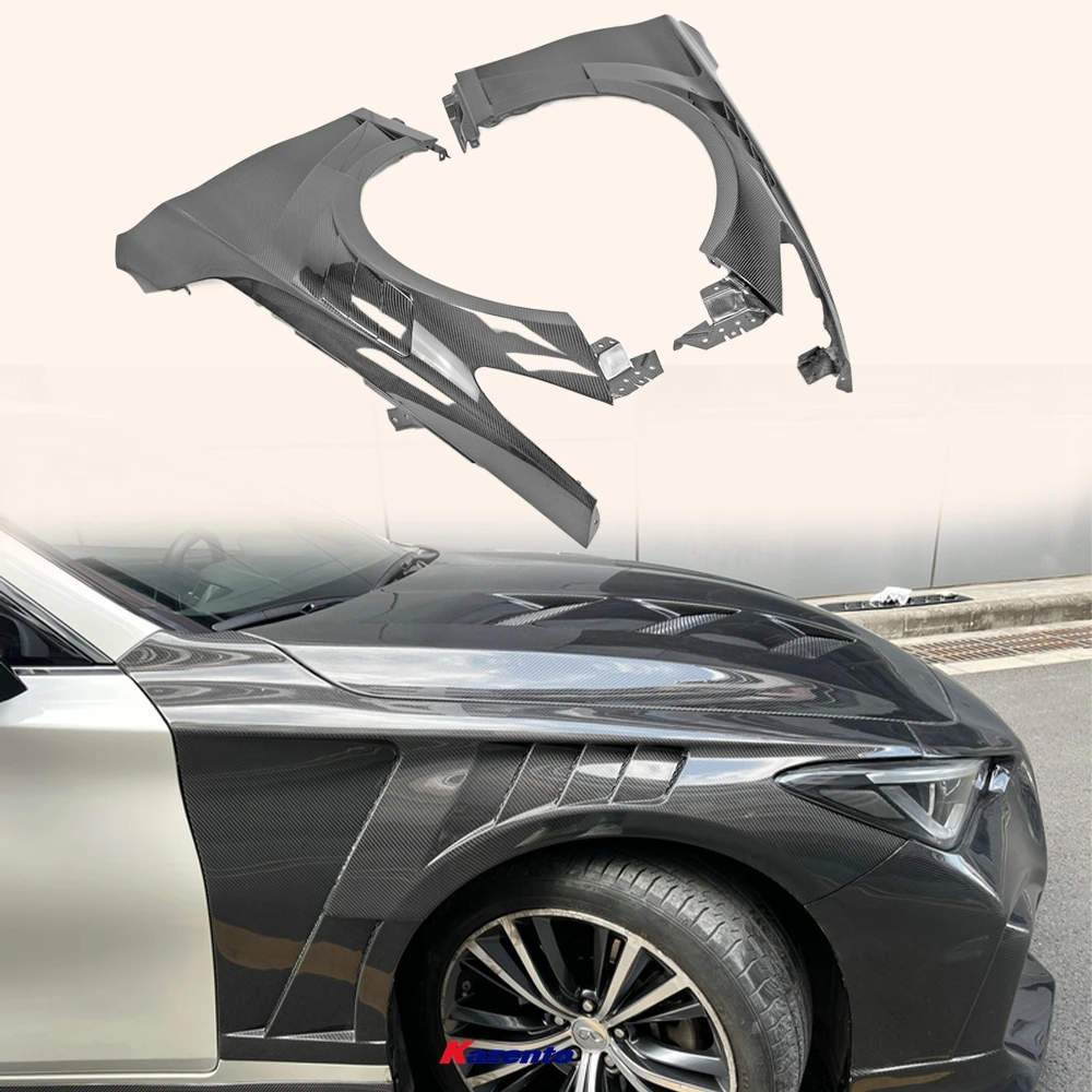 

Переднее вентилируемое крыло из углеродного волокна типа Epa для Infiniti Q60 Cv37 17 и новее