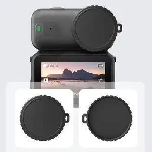 Bilashmart Soft Silicone Lens Cover Anti Scratch Dust proof Lens Protective Case Lightweight Lens Cap DJI Osmo Nano Camera Accessories