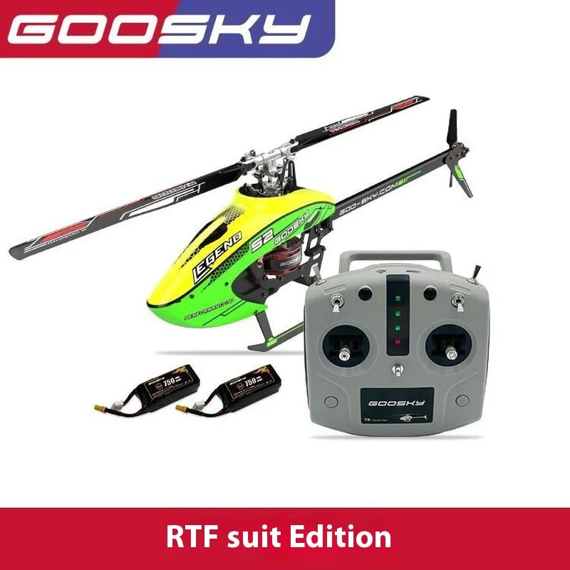 Goosky Technology S2 Helicopter Model Aircraft 3d Stunt Helicopter Rc Remote Control Children'S Birthday Gift