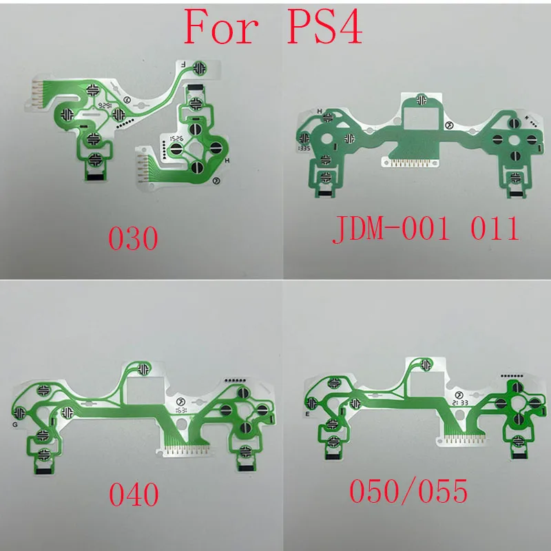 JDS 001 010 011 030 040 055 for PS4 Conductive Film Keypad for PS4 Pro Slim Controller PCB Circuit Ribbon