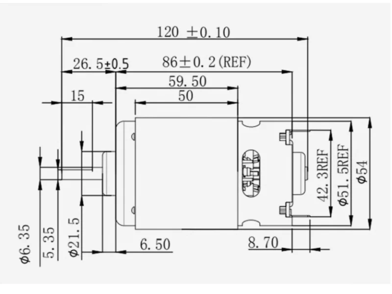 300W-450W  DC high-speed motor  speed control positive and negative rotation net cutting large power small motor 3000-18000RPM