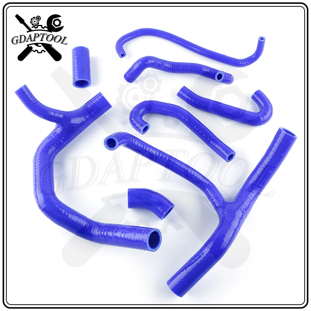 8PCS Motorcycle Silicone Radiator Coolant Hose Kit For 2004-2007 Honda CBR1000RR CBR 1000 RR SC57 2005 2006 view 6