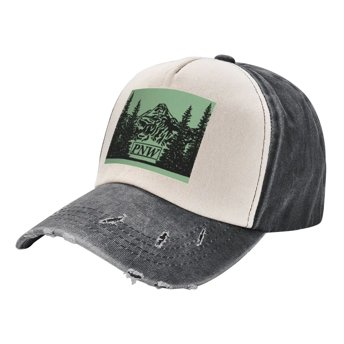 Pacific Northwest Hiking Mountain Landscape Baseball Cap funny hat cute Dropshipping summer hat Men's Baseball Women's