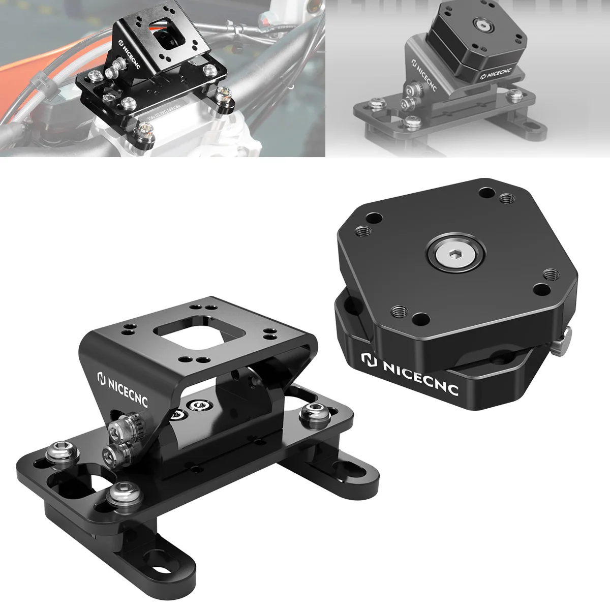 For KTM 690 Enduro R SMC R 790 Adventure Motorcycle GPS Mount AMPS Navigation Bracket Kit For Husqvarna 701 Enduro 701 Supermoto
