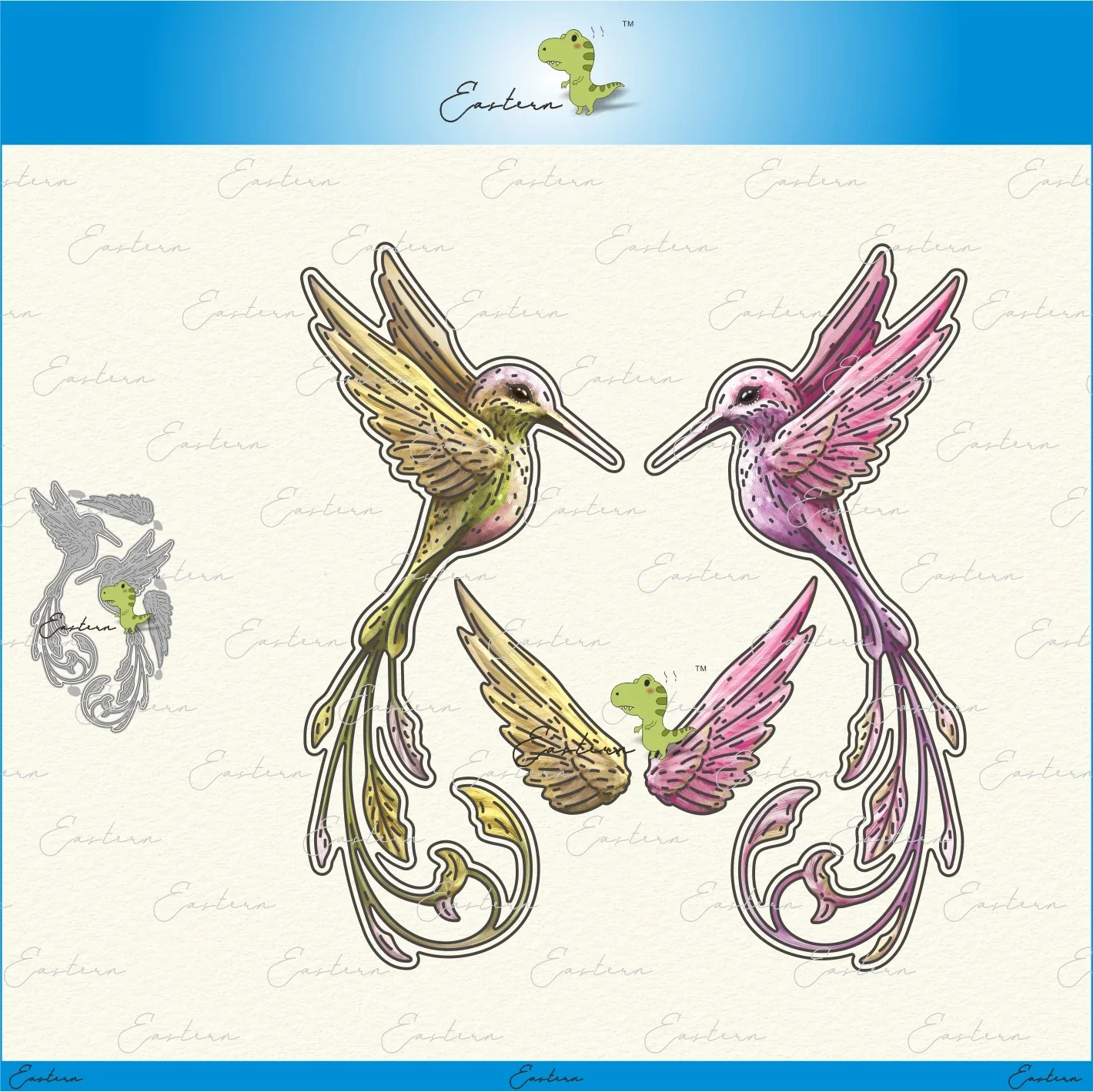 Hummingbird Cutting Dies new 2020 Metal mould dies Scrapbooking Paper Making Craft die Matching color paper dies alinacrafts