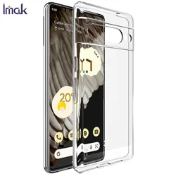 For Google Pixel 7 Pro Case IMAK Ultra Thin Soft Clear Back Cover Phone Cases Funda For Google Pixel 7 Pro Protector чехол