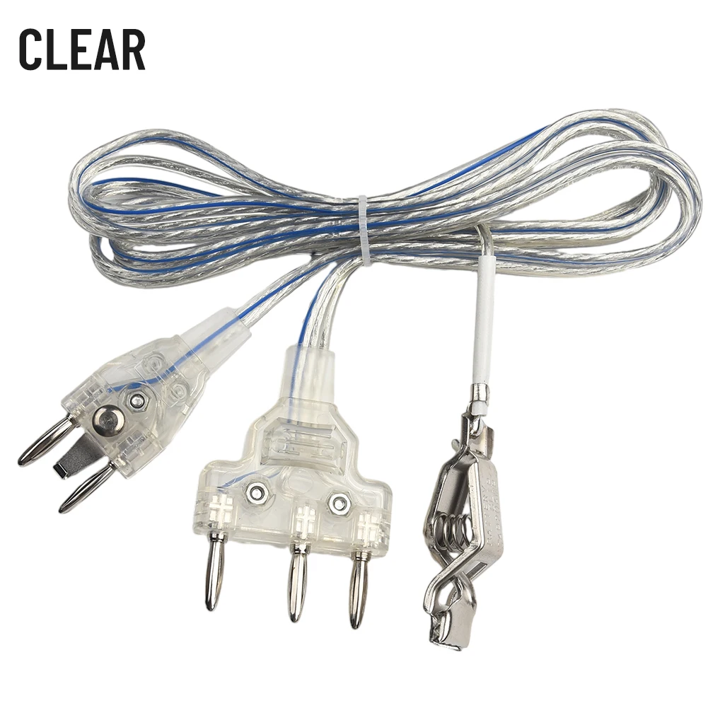 1 قطعة سياج احباط الجسم الحبال كابل شفاف خط اليد المشبك ل سياج احباط خط استبدال الملحقات #2