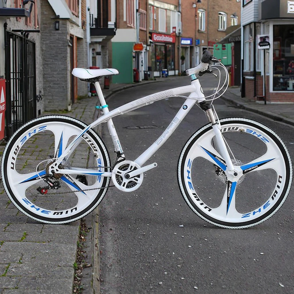 24/26 بوصة دراجة هوائية جبلية الكبار ركاب الدراجة مع تعليق فرامل قرصية على الطرق الوعرة سباق الطريق دراجة الطالب #2